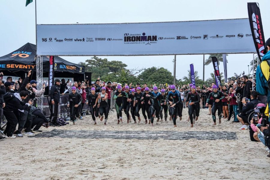 Nubank Ultravioleta Ironman 70.3 Florianópolis de casa nova e com elite feminina de alto nível